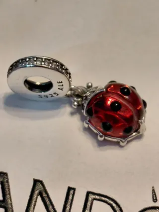 Charm Pandora Coccinella Rossa S925 ALE