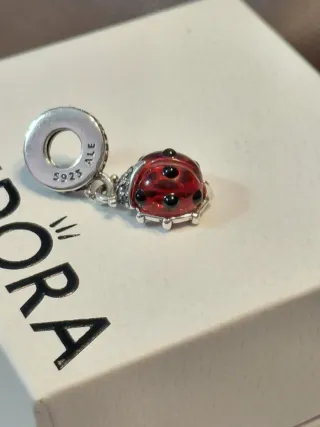 Charm Pandora Coccinella Rossa S925 ALE