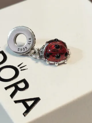 Charm Pandora Coccinella Rossa S925 ALE