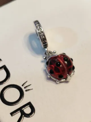 Charm Pandora Coccinella Rossa S925 ALE