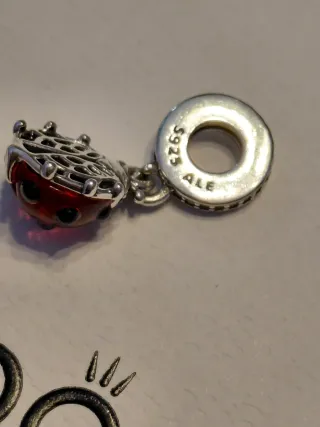 Charm Pandora Coccinella Rossa S925 ALE
