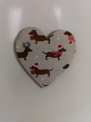 Imán Nevera Navidad Teckel