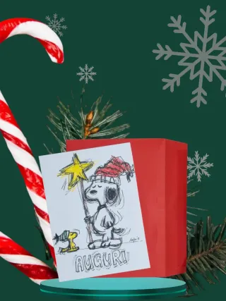 Cartoncini natalizi illustrati 10x15