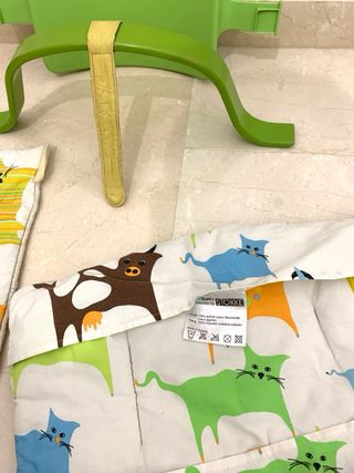 Babyset stokke con cojín