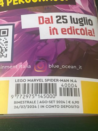 Rivista Lego Marvel Spider-Man N.4 2024