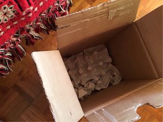 Set 2 Piatti Pizza Ceramica Rossi Bianchi