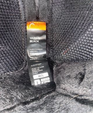 Casco de esquí HEAD negro