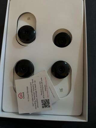 4 Cámaras de Vigilancia Yi Wifi 1080P