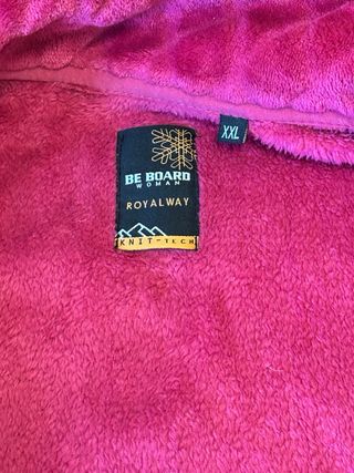 Giacca ciniglia Knit tech di Royal Way taglia XXL