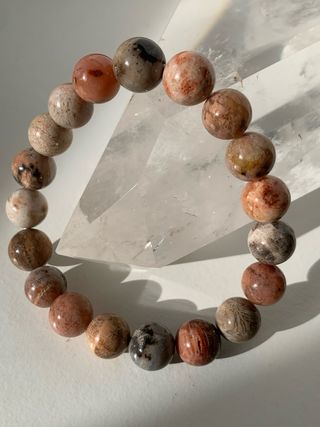 Pulseras Premium de Ágata Alashan Gobi 9-10mm