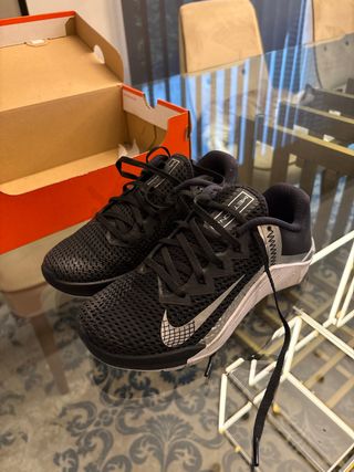 Zapatillas Nike Crossfit Mujer Negras Plata