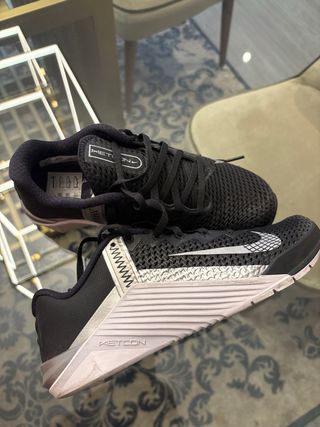 Zapatillas Nike Crossfit Mujer Negras Plata