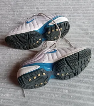 Zapatillas Nike Tenis Blancas y Azules