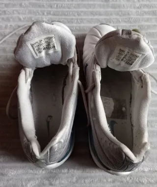 Zapatillas Nike Tenis Blancas y Azules