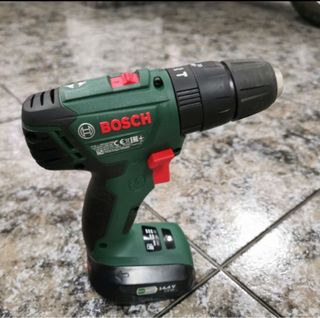 Taladro Bosch a Batería con percutor y 2 baterías