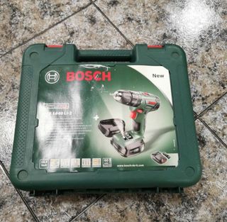 Taladro Bosch a Batería con percutor y 2 baterías