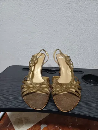 Sandalias Jhesu verdes-cobre