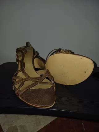 Sandalias Jhesu verdes-cobre