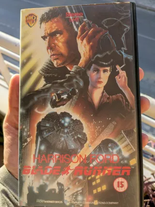 Blade Runner VHS 1982 (Inglés)
