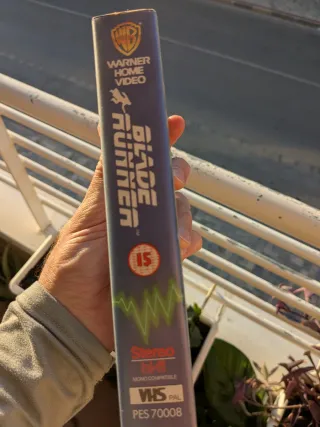 Blade Runner VHS 1982 (Inglés)