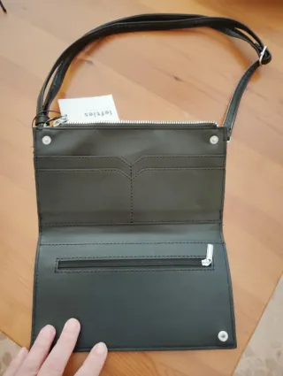 Bolso Cartera Negro Lefties