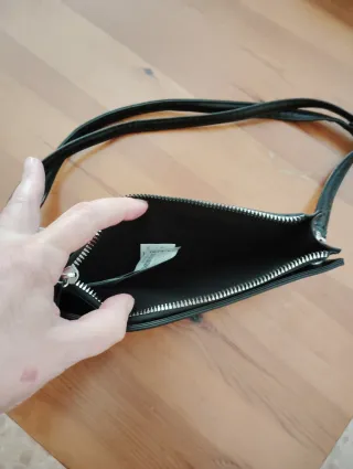 Bolso Cartera Negro Lefties