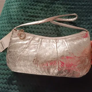 Bolso de fiesta plateado