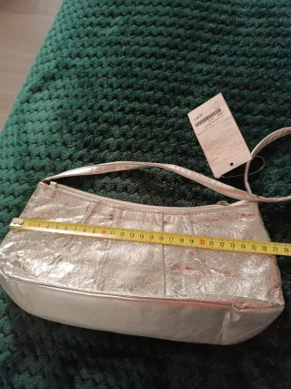 Bolso de fiesta plateado