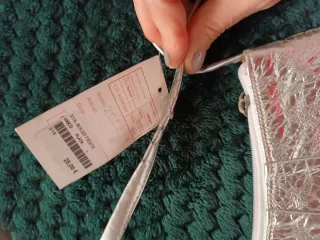 Bolso de fiesta plateado