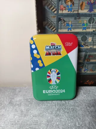 Scatola Metallica Match Attax Euro 2024