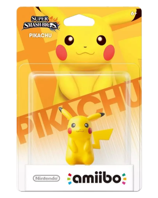 Figura Amiibo Pikachu (Serie SSB)