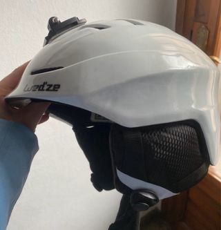 Casco de esquí blanco Wedze