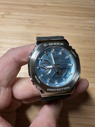 Casio G-SHOCK GBM-2100A-1A2ER Reloj Azul/Plata