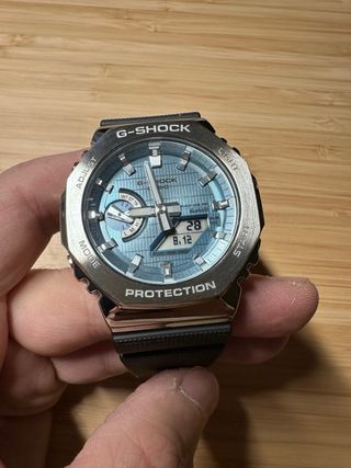 Casio G-SHOCK GBM-2100A-1A2ER Reloj Azul/Plata