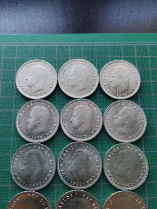 18 Monedas 50 Pesetas Juan Carlos I / SIN CIRCULAR