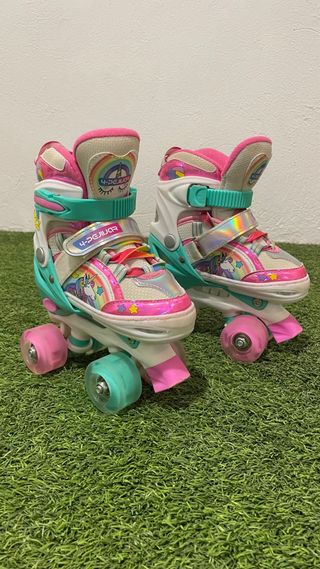 Patines Infantiles Ajustables + protecciones.