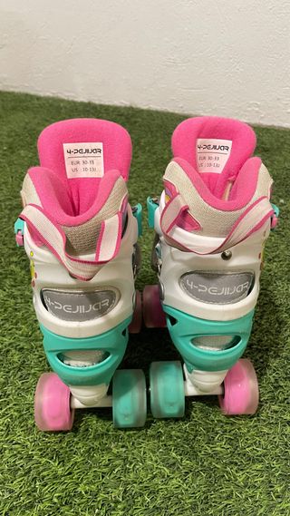 Patines Infantiles Ajustables + protecciones.