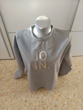 Sudadera gris mujer JOIN
