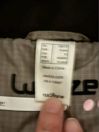 Giubbotto Decathlon 14 anni