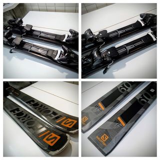 Sci SALOMON 175 cm. ALL MOUNTAIN. Pattino 80. NUOVI