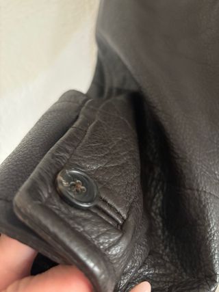 Chaqueta de Piel J.Crew  con forro de lana