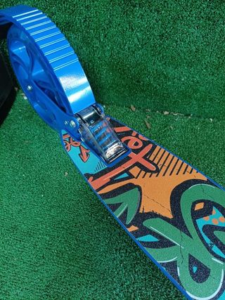 Arebos City Scooter Pedal Scooter Regulable Azul