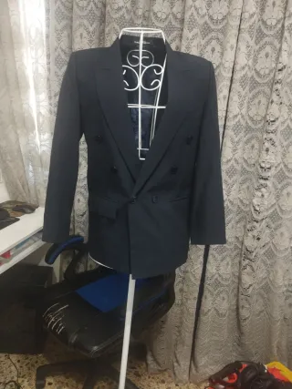 Americana niño talla 12 azul