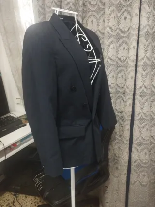 Americana niño talla 12 azul