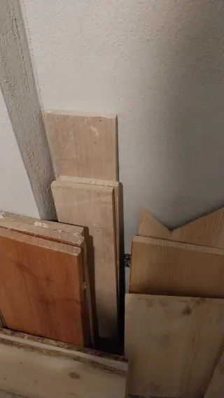 Tableros de madera maziza gruesos