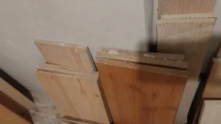 Tableros de madera maziza gruesos