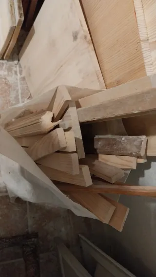 Tableros de madera maziza gruesos