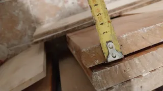 Tableros de madera maziza gruesos