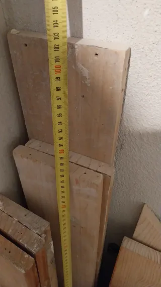 Tableros de madera maziza gruesos