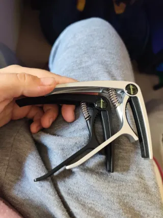 Cejilla para guitarra